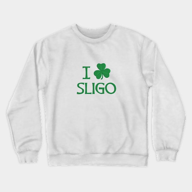 I Love Sligo Crewneck Sweatshirt by Assertive Shirts